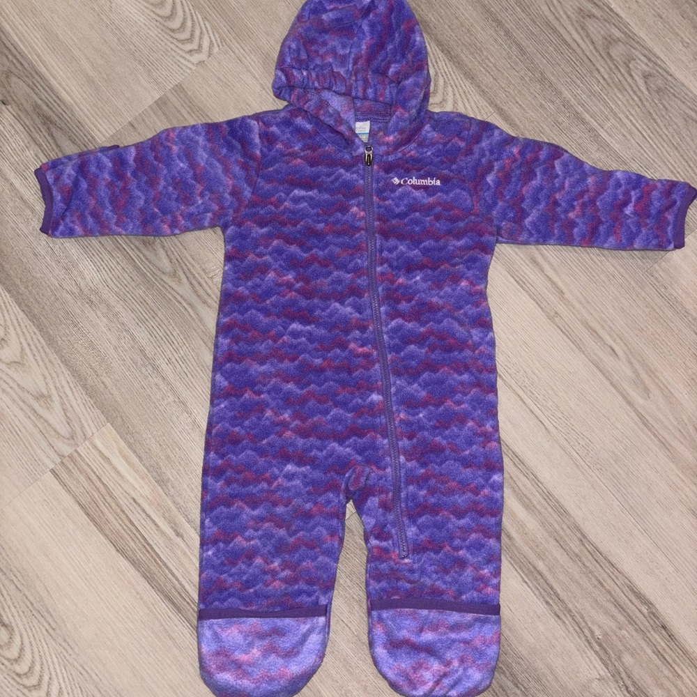 Columbia Purple Infant Snowsuit